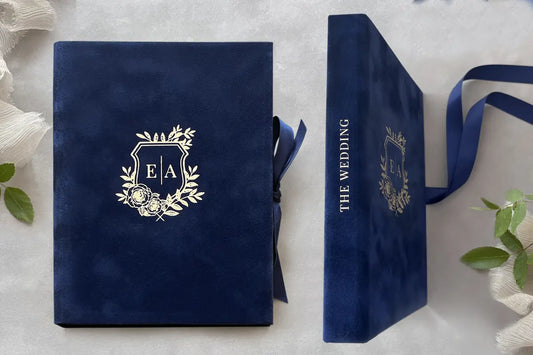 A Look Inside Our Boxed Wedding Invitation